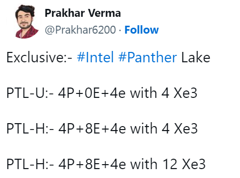 Intel Panther Lake下下代處理器升級下下代GPU架構(gòu)：性能飆升