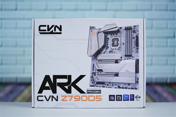 支持i9-14900K！七彩虹VCN Z790D5 ARK FROZEN方舟主板圖賞