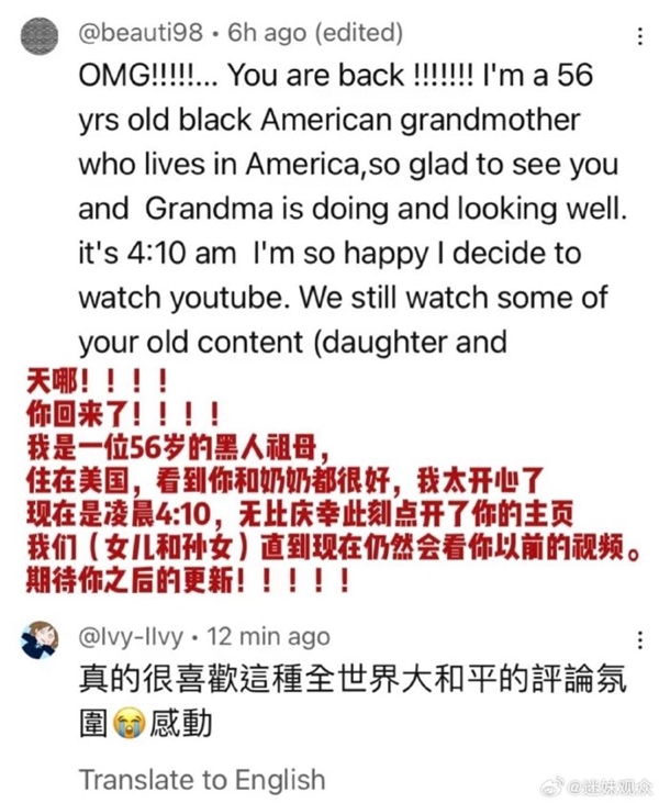 越南模仿李子柒的博主也停更了三年：前段時(shí)間剛回歸