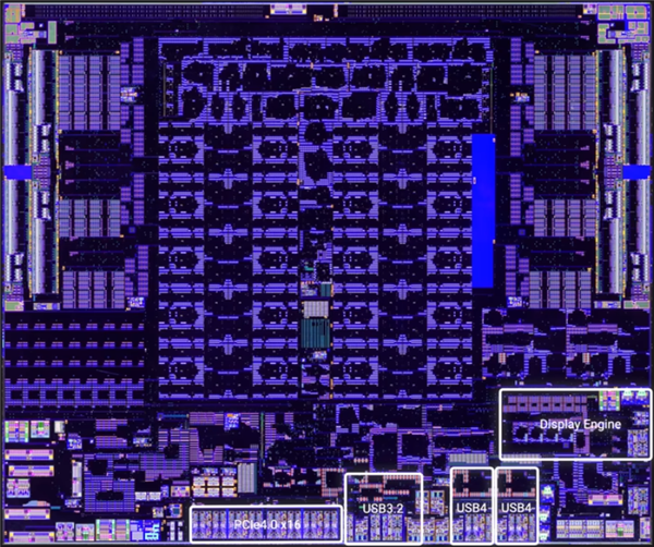 AMD強U銳龍AI Max+ 395內(nèi)核照首次揭秘：GPU面積大得恐怖！